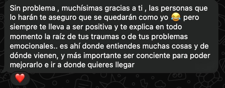 Testimonio de Ivonne